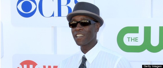 Don Cheadle looking quite dapper before he collected his Golden Globe award as best comic actor in House Of Lies, season 1.