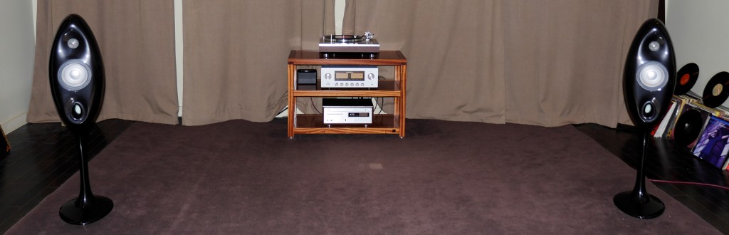 Luxman PD-171, Luxman L-550Ax & Vivid Oval V1.5