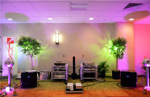 On A Higher Note’s RMAF 2014 room featuring Eclipse TD, Luxman and Mola-Mola in collaboration with Synergistic, and SoundSmith, and Audio Oasis Award Winning Room from Positive Feedback