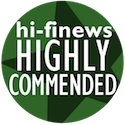 Hi-Fi News Highly Recommended Award