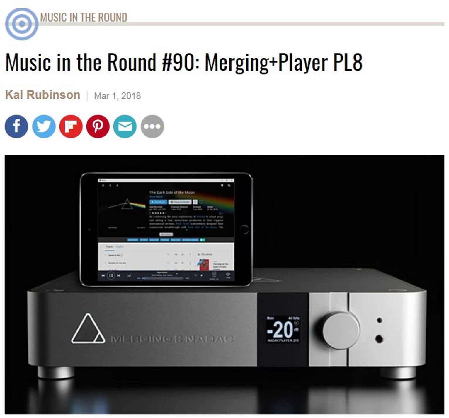 Stereophile MusicInTheRounds Merging PL8