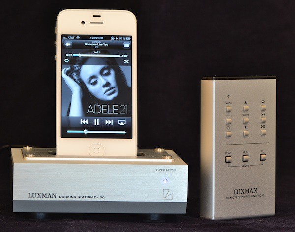 Luxman D-100r iPhone / iPod Dock
