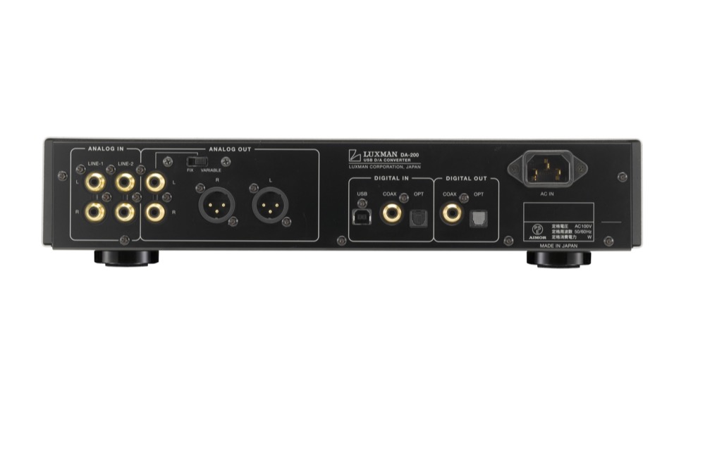 Luxman DA-200 USB DAC, Class A Preamp & Headphone Amp - On a