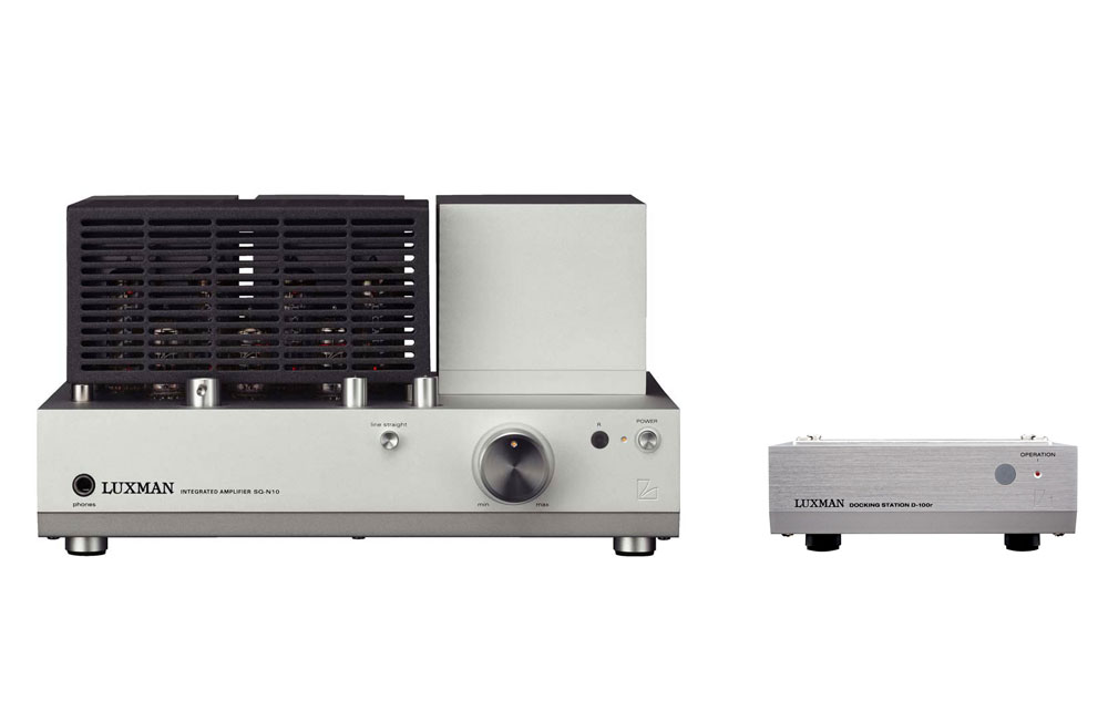 Luxman SQ-N10DR Integrated Amp, Vacuum Tube with D-100r iPod Dock