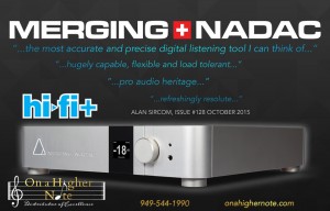 Merging NADAC review by Alan Sircom in Hi-Fi+