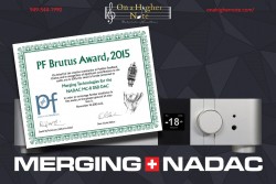 Positive Feedback Brutus Award 2015 for MERGING+NADAC