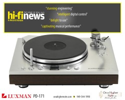Luxman PD-171 turntable review by Hi-Fi News