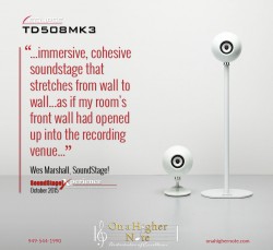 Eclipse TD508Mk3 speakers reviewed by Wes Marshall of SoundStage