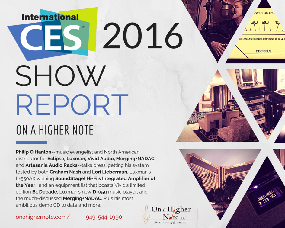 On a Higher Note's CES 2016 Show Report