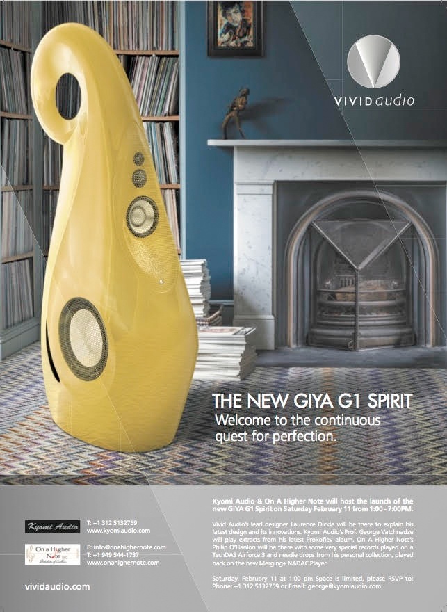 Vivid Audio Giya G1 Spirit Launch