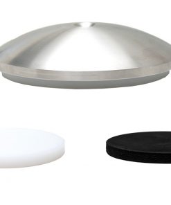Exoteryc decoupling disc with both types of damping pads