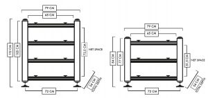 Rack Dimensions Drawing