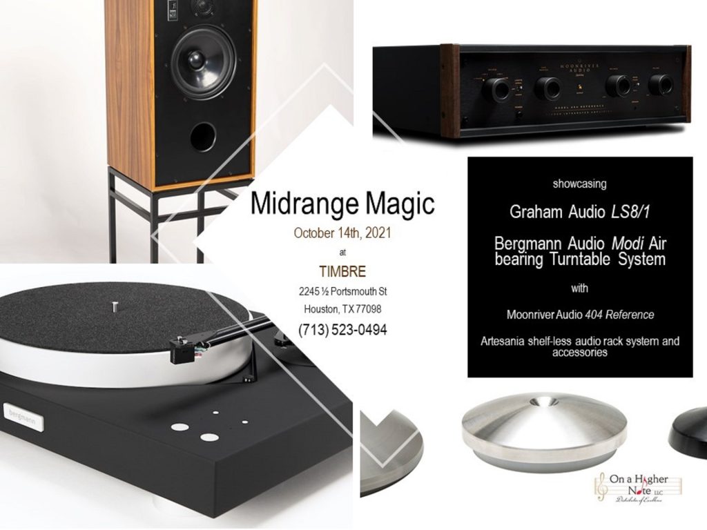 Timbre Midrange Magic Event Oct 14th